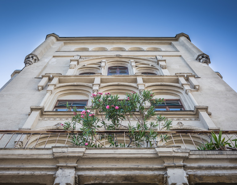 Foto eines Zinshauses in der Radetzkystraße